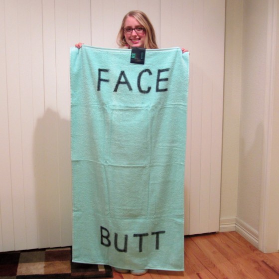 towel