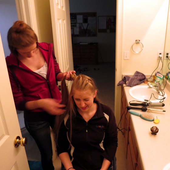 prom-hair